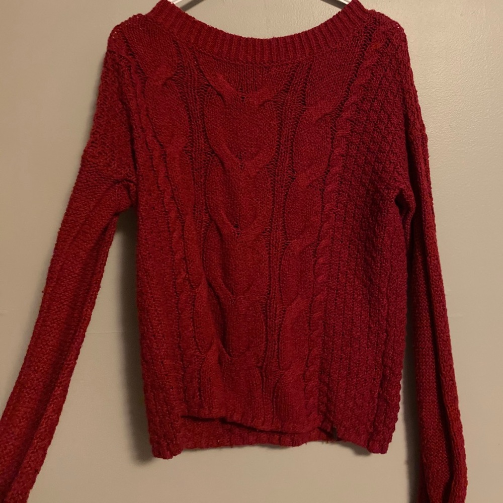 Hollister chunky sweater